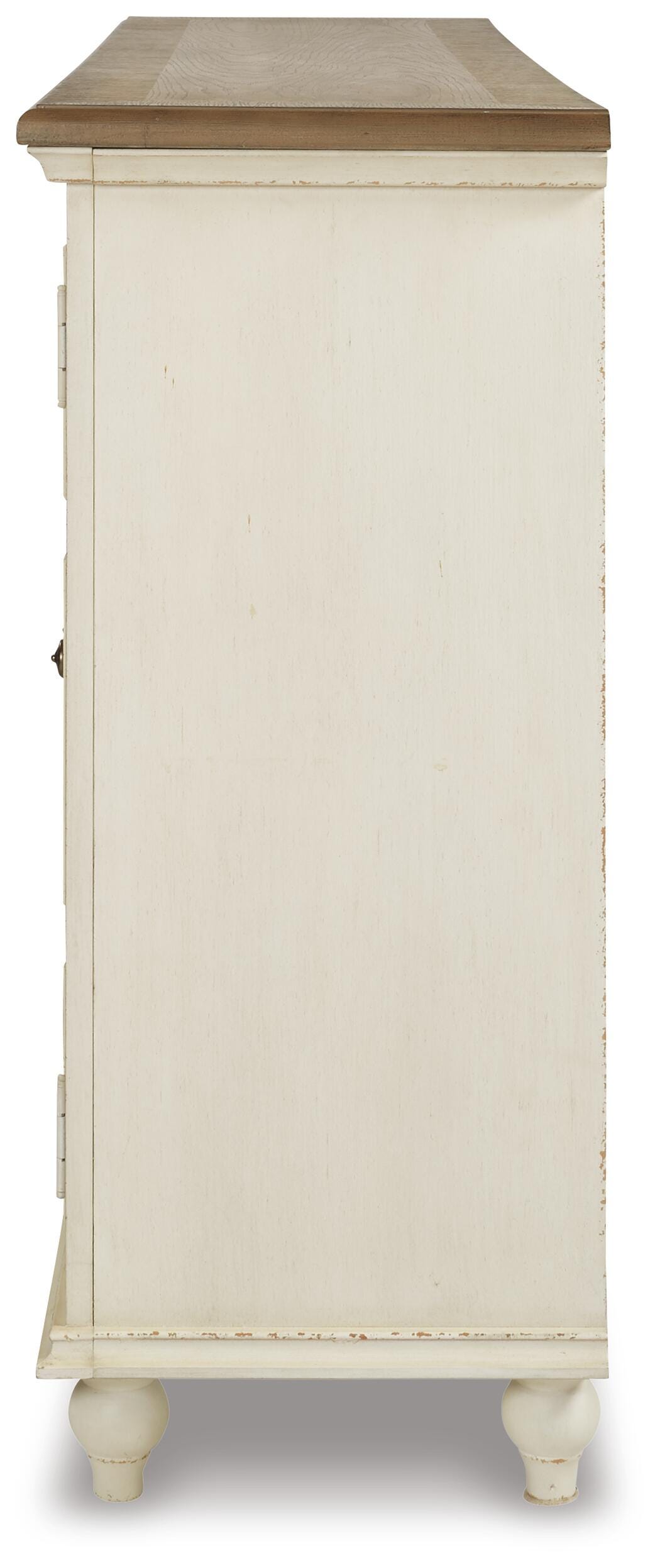 Roranville Antique White Accent Cabinet from Ashley Furniture - Luna Furniture
