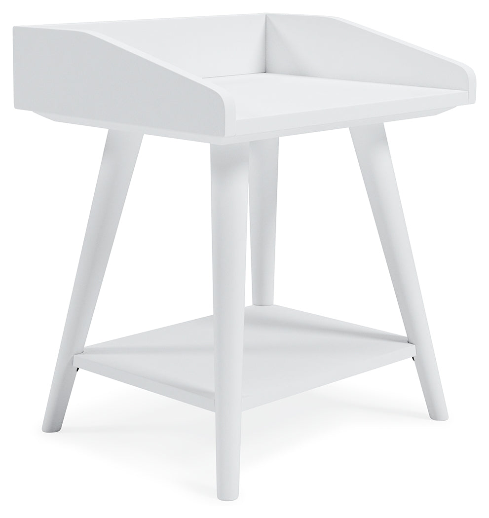 Blariden White Accent Table from Ashley - Luna Furniture