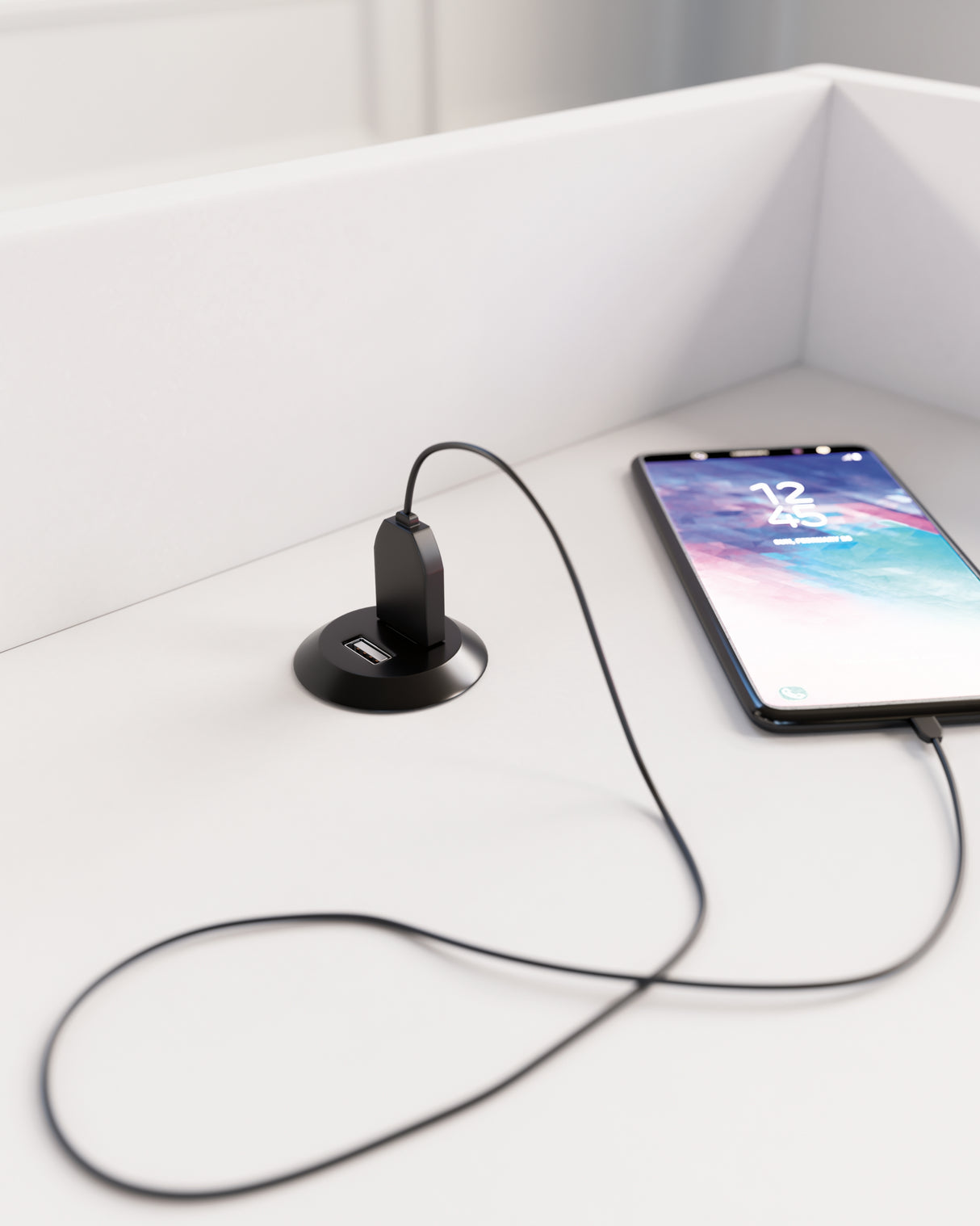 Blariden White Accent Table from Ashley - Luna Furniture