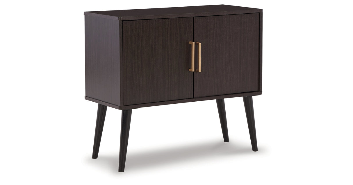 Orinfield Dark Brown Accent Cabinet from Ashley Furniture - Luna Furniture