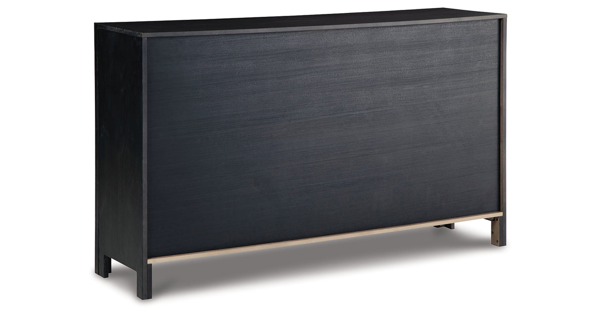 Lenston Black/Gray Accent Cabinet from Ashley Furniture - Luna Furniture