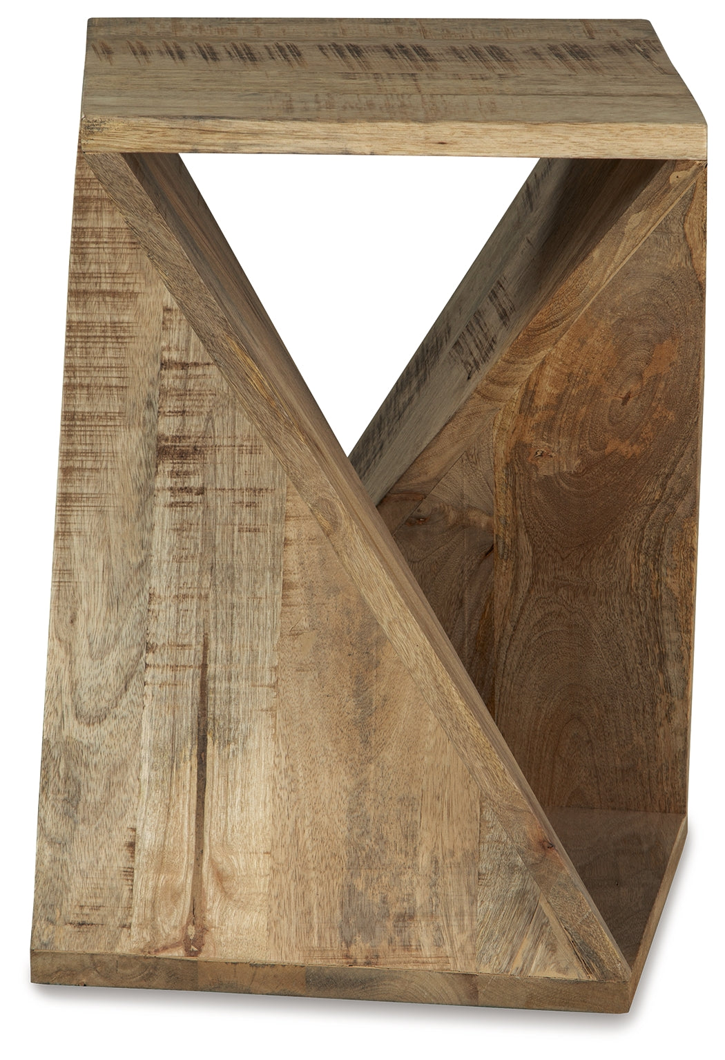 Zalemont Distressed Brown Accent Table from Ashley - Luna Furniture