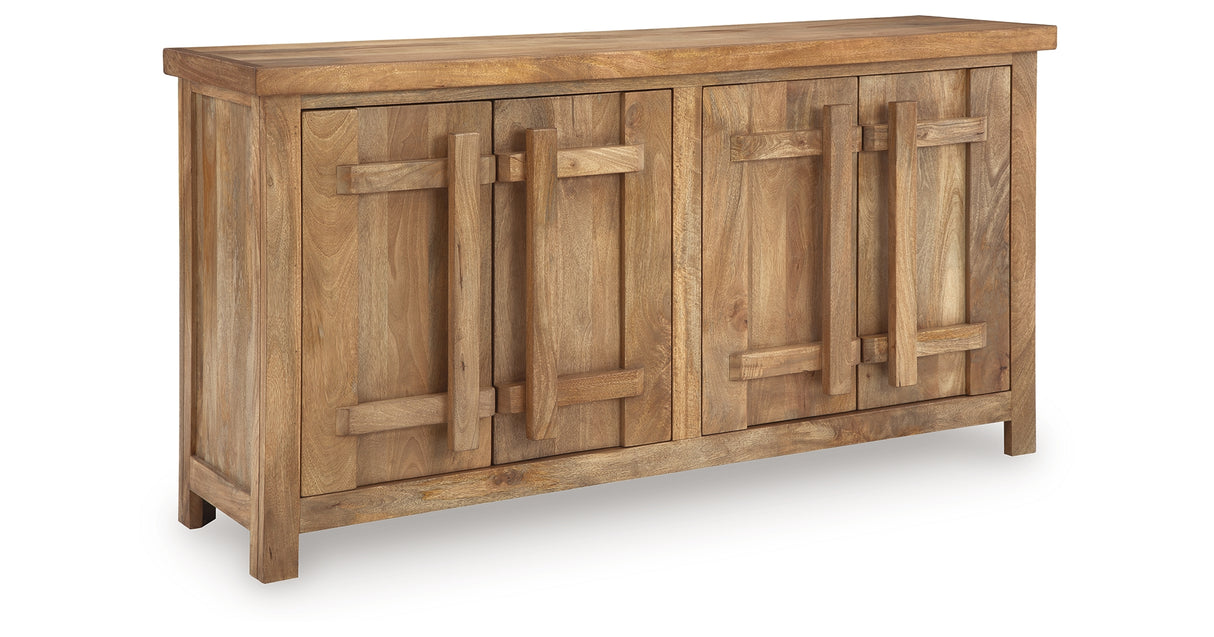 Dresor Natural Accent Cabinet from Ashley Furniture - Luna Furniture