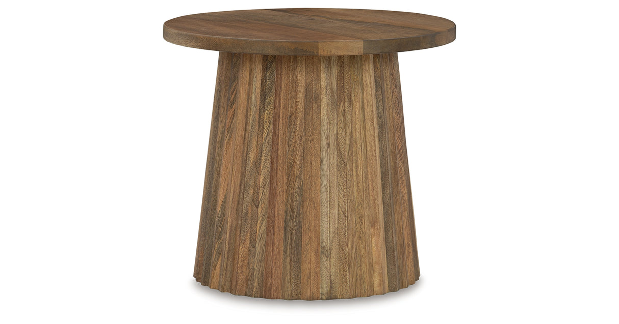 Ceilby Natural Accent Table from Ashley Furniture - Luna Furniture