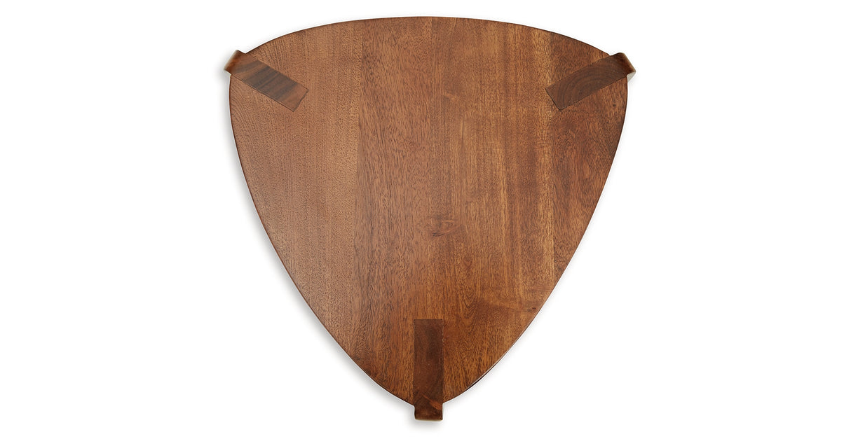 Brynnleigh Medium Brown Accent Table from Ashley Furniture - Luna Furniture