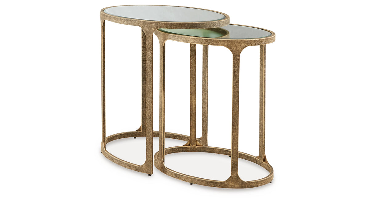 Irmaleigh Antique Black Accent Table from Ashley - Luna Furniture