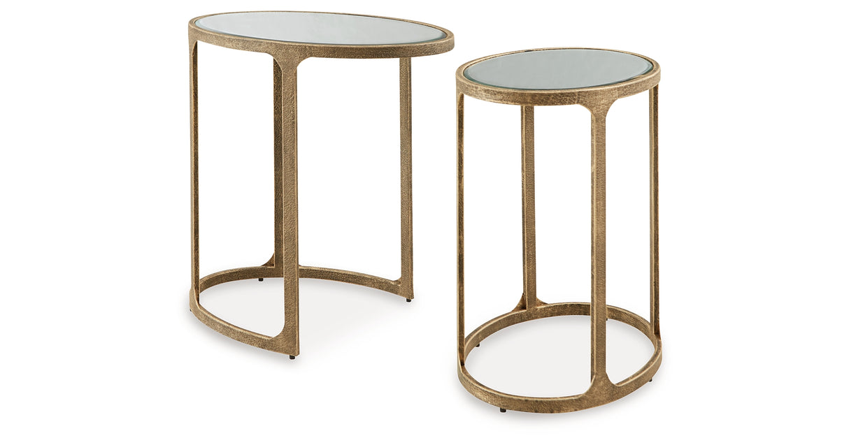 Irmaleigh Antique Black Accent Table from Ashley - Luna Furniture