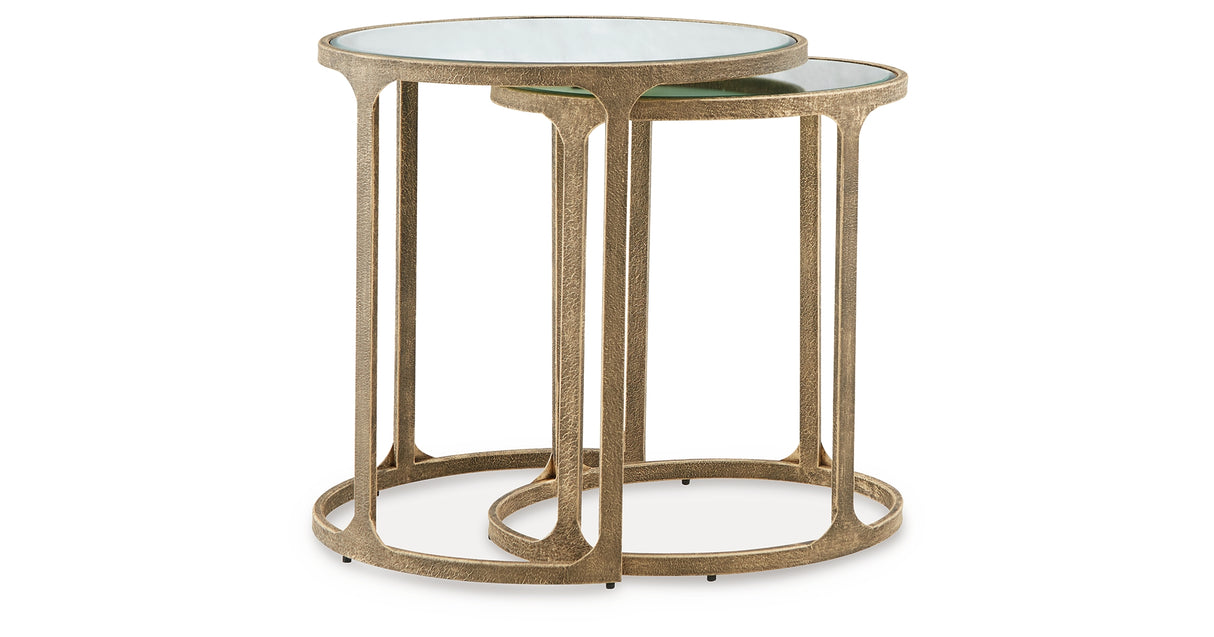 Irmaleigh Antique Black Accent Table from Ashley - Luna Furniture