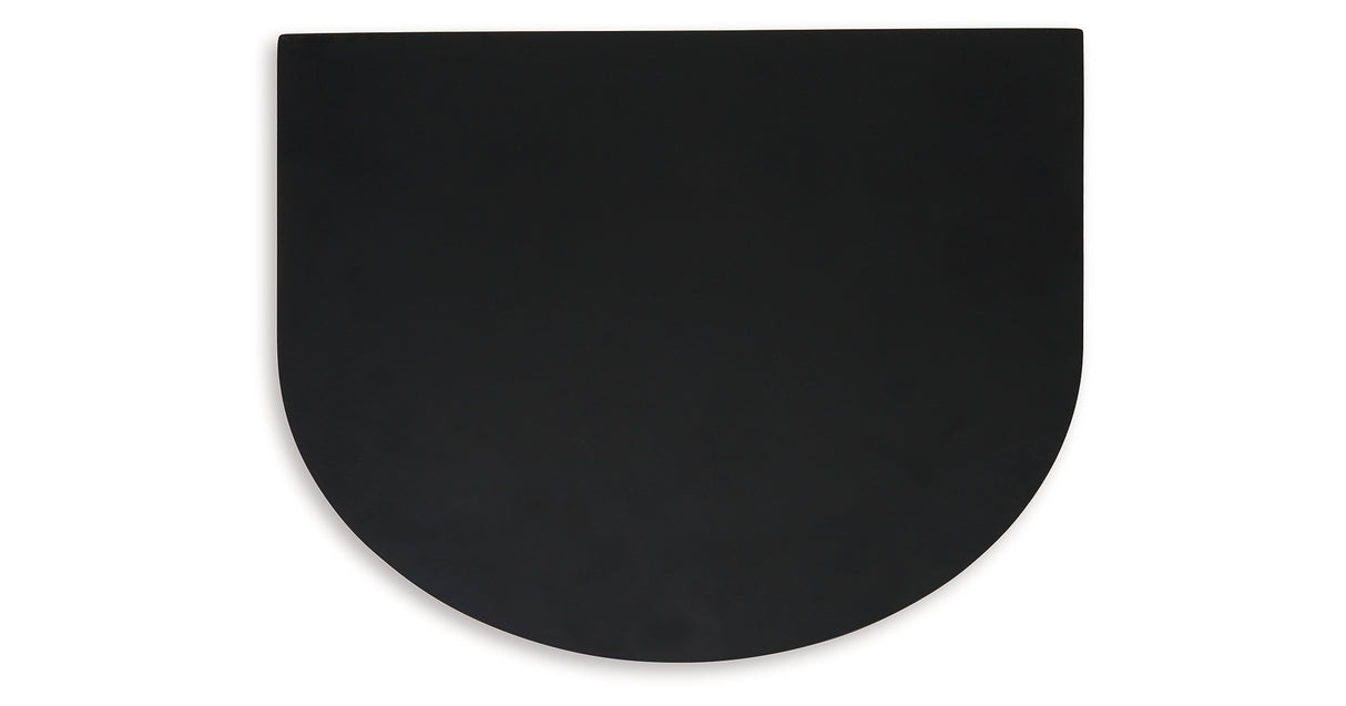 Ladgate Black/Natural Accent Table from Ashley Furniture - Luna Furniture