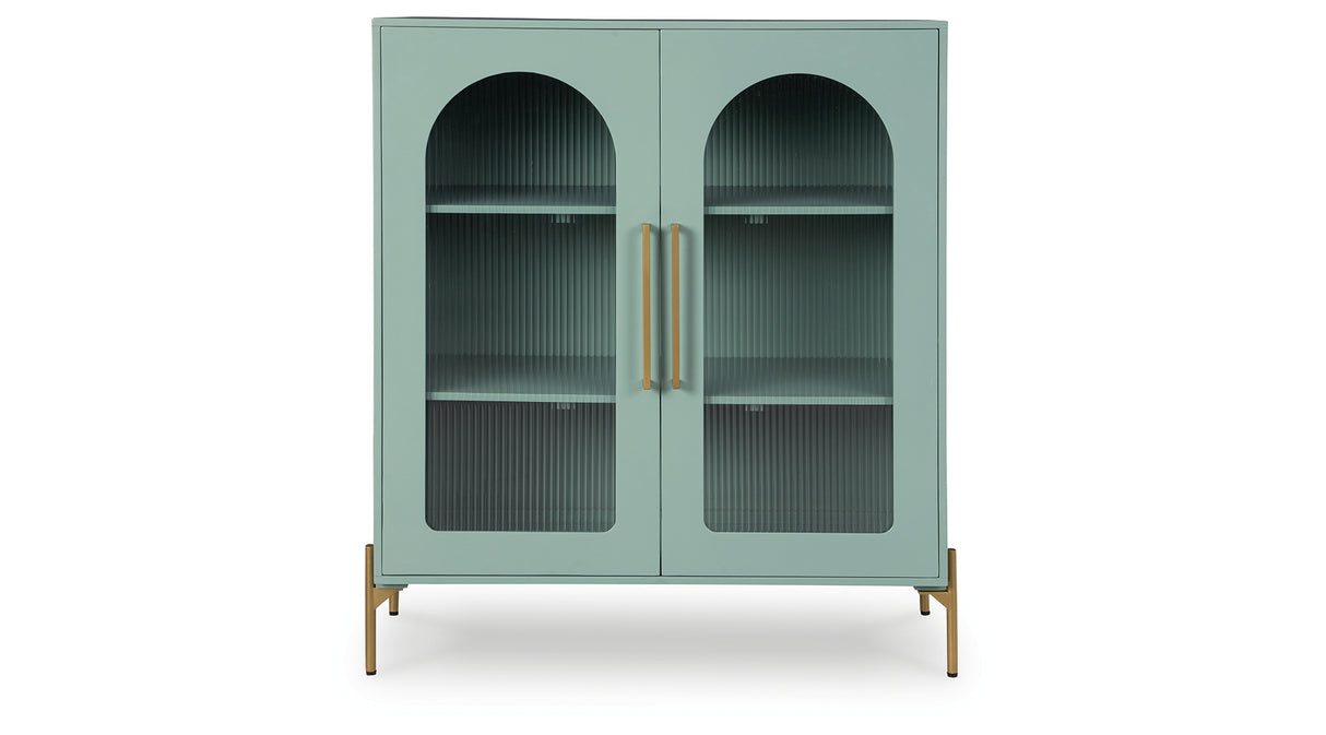 Adwen Light Green Accent Cabinet from Ashley - Luna Furniture