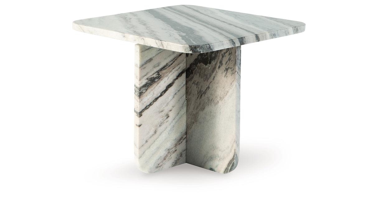 Baretton Black/White/Taupe Accent Coffee Table from Ashley - Luna Furniture