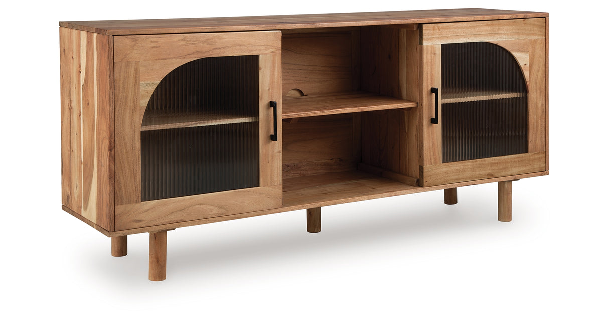 Adway Natural Brown Accent Cabinet from Ashley - Luna Furniture