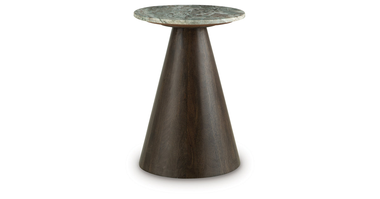 Waltnor Gray/White/Brown Accent Table from Ashley - Luna Furniture
