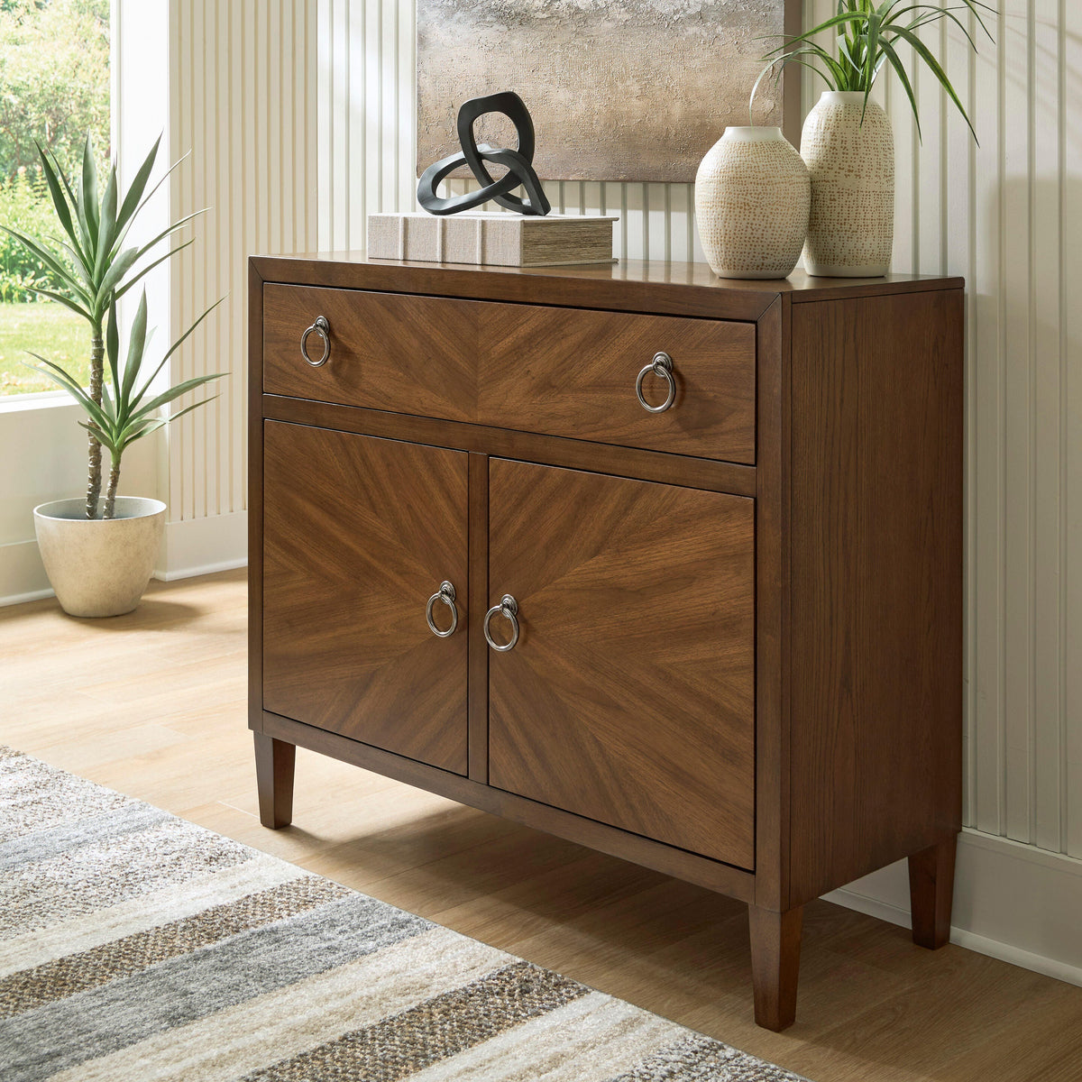 Walsgrove Medium Brown Accent Cabinet from Ashley - Luna Furniture