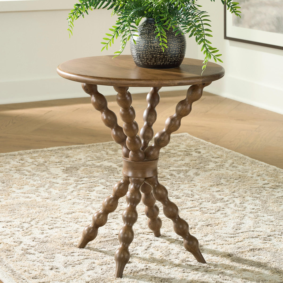 Jadner Light Brown Accent Table from Ashley - Luna Furniture