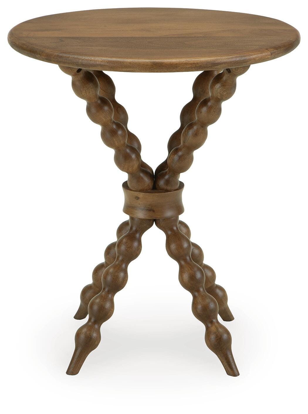 Jadner Light Brown Accent Table from Ashley - Luna Furniture