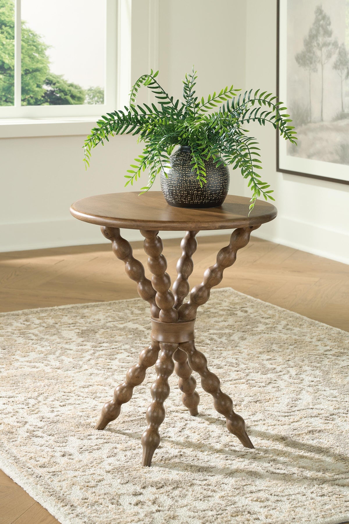 Jadner Light Brown Accent Table from Ashley - Luna Furniture