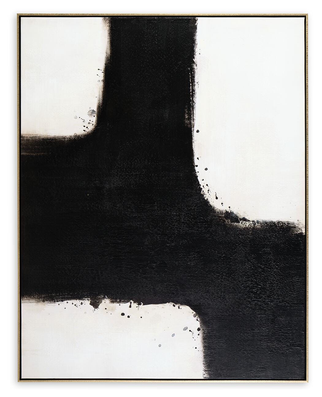 Reighlea Black/White Wall Art from Ashley - Luna Furniture