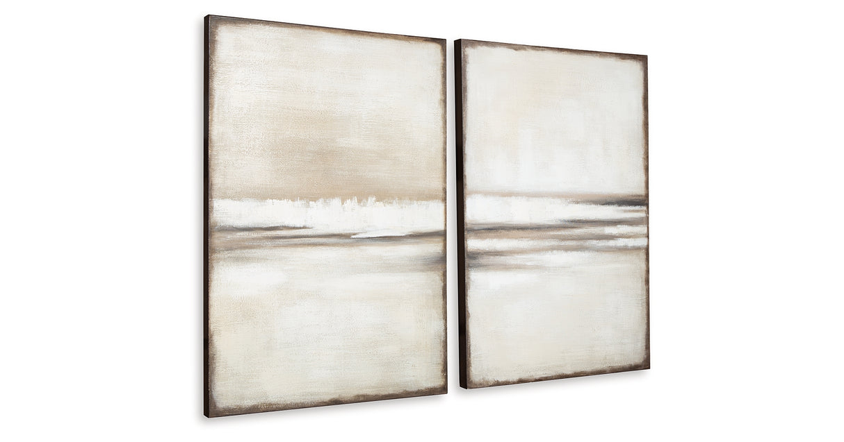 Brockdunn Tan/Brown Wall Art from Ashley Furniture - Luna Furniture