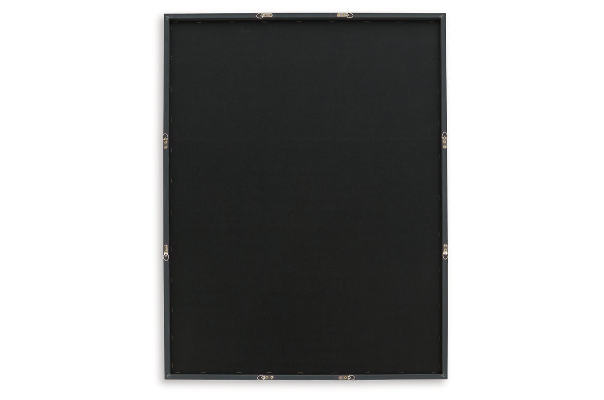 Aldricton Brown/White Wall Art from Ashley Furniture - Luna Furniture