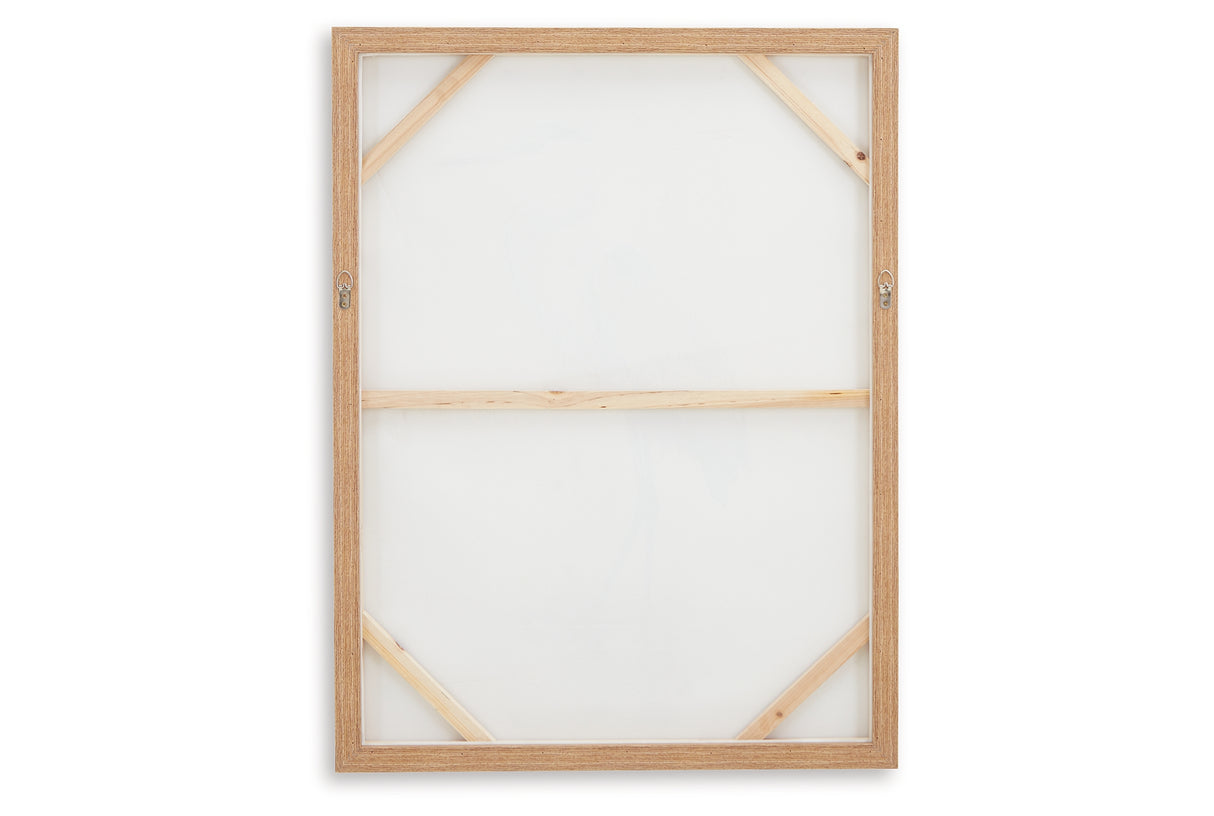 Aubinell Beige Wall Art from Ashley Furniture - Luna Furniture
