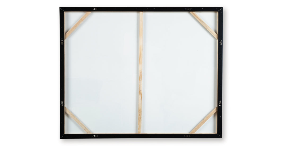 Vinick Green/Gray/White Wall Art from Ashley - Luna Furniture