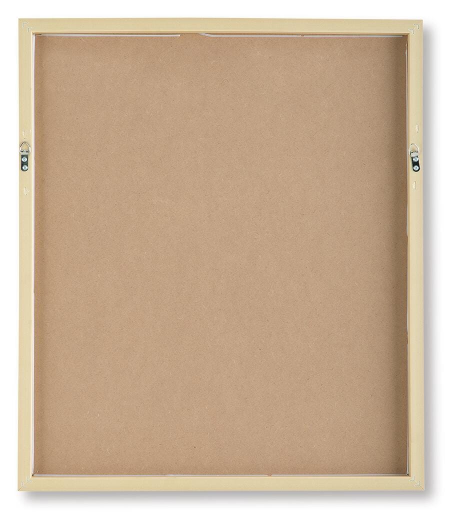 Chettings Beige/Gray/Blush Wall Art (Set of 4) from Ashley Furniture - Luna Furniture