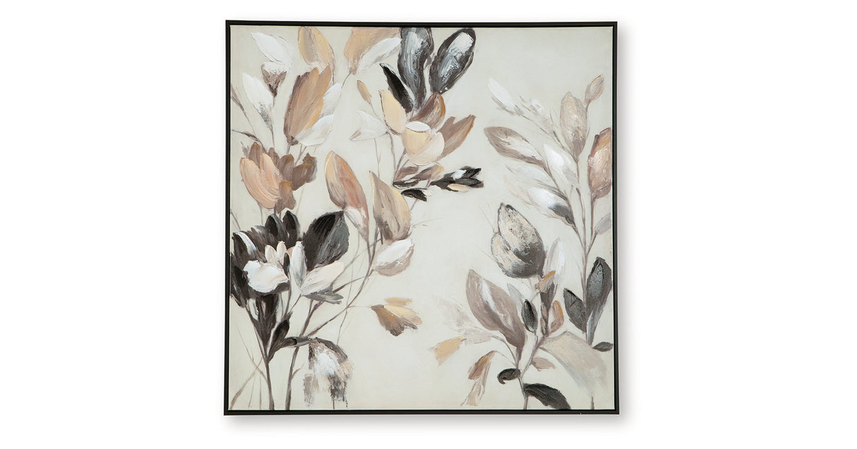 Trulow Tan/Brown/Black Wall Art from Ashley Furniture - Luna Furniture