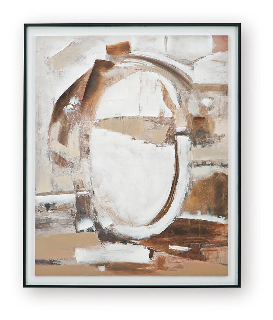 Bradlow Brown/White/Black Wall Art from Ashley Furniture - Luna Furniture