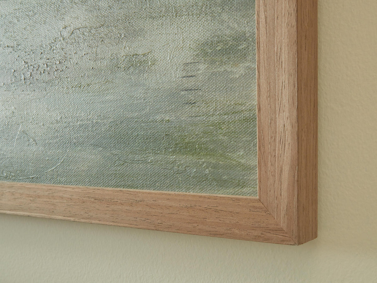 Daybourne Green/Brown/White Wall Art from Ashley - Luna Furniture