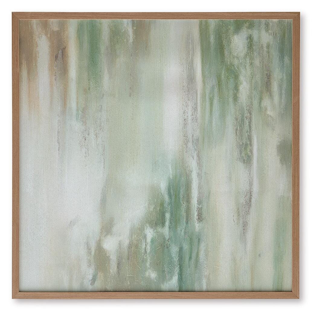 Daybourne Green/Brown/White Wall Art from Ashley - Luna Furniture