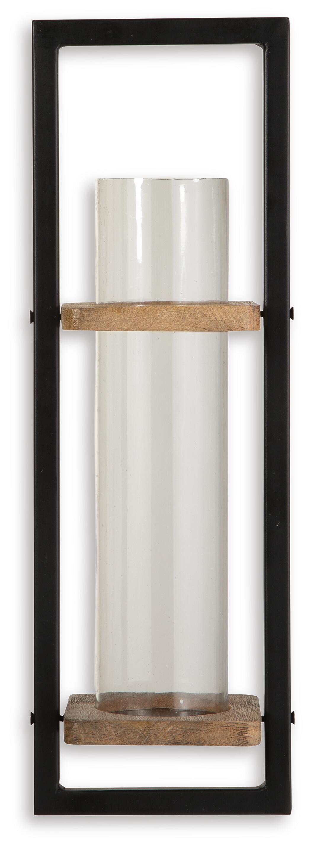 Colburn Natural/Black Wall Sconce from Ashley Furniture - Luna Furniture