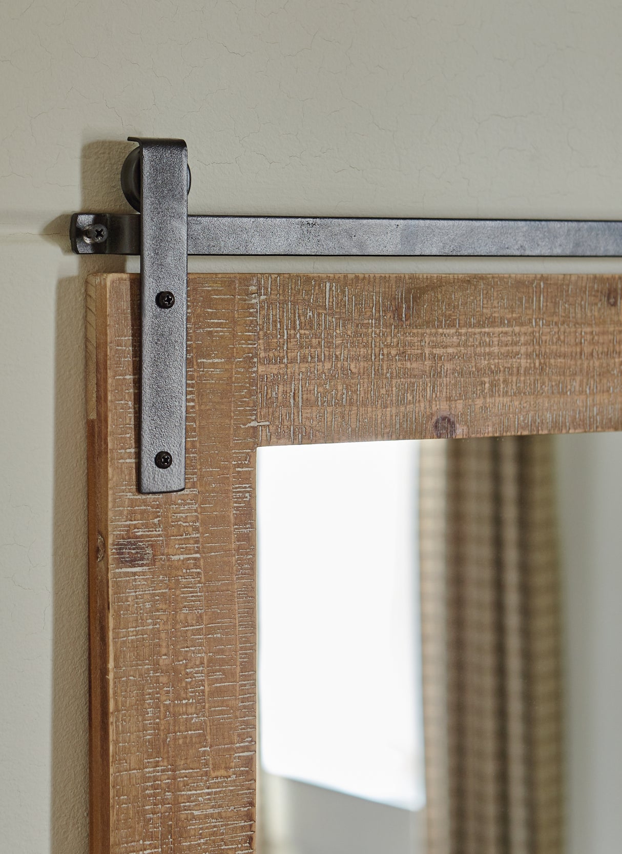 Lanie Antique Brown Accent Mirror from Ashley Furniture - Luna Furniture