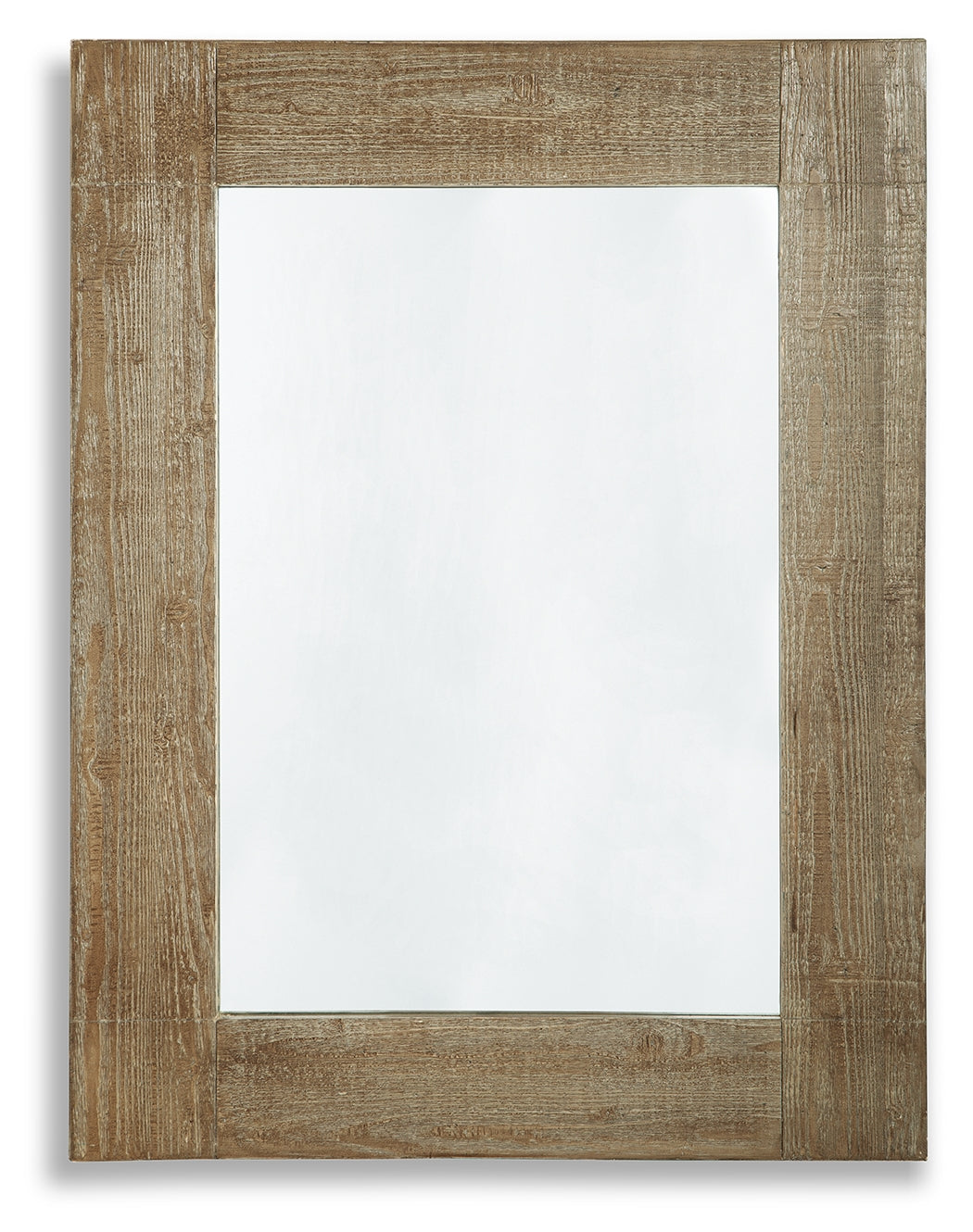 Waltleigh Distressed Brown Accent Mirror from Ashley - Luna Furniture