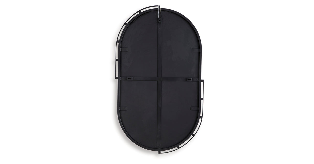 Valkings Black Accent Mirror (Set of 2) from Ashley - Luna Furniture