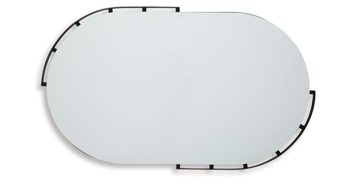 Valkings Black Accent Mirror (Set of 2) from Ashley - Luna Furniture