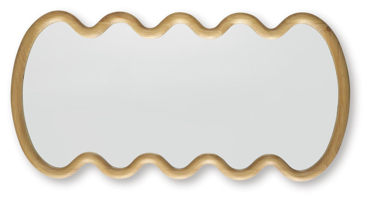 Serendis Brown Accent Mirror from Ashley Furniture - Luna Furniture