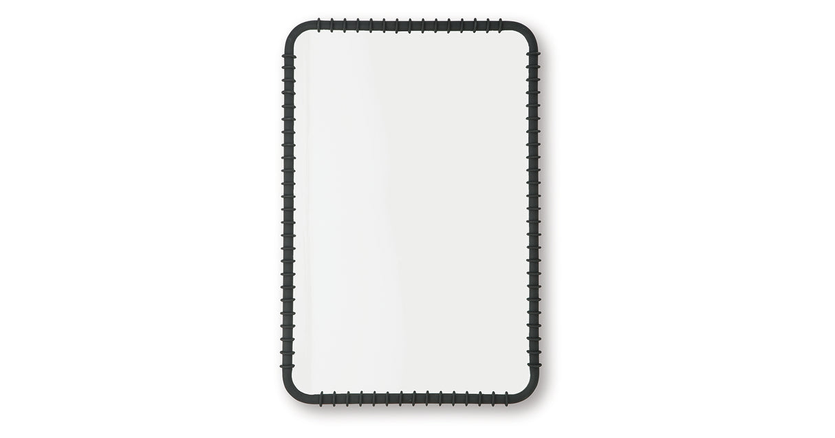 Judlow Black Accent Mirror from Ashley - Luna Furniture
