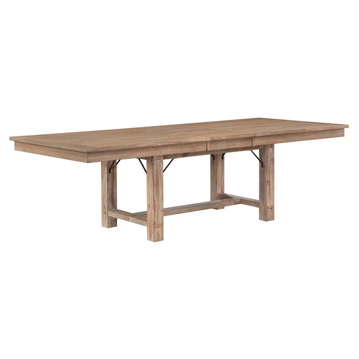 Aberdeen Light Oak 7-Piece Extendable Dining Set from Homelegance - Luna Furniture