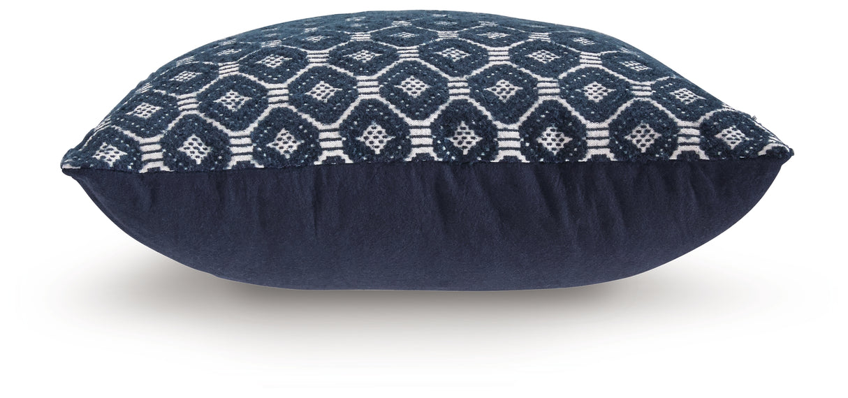 Abra Black/Ivory Pillow (Set of 4) from Ashley Furniture - Luna Furniture