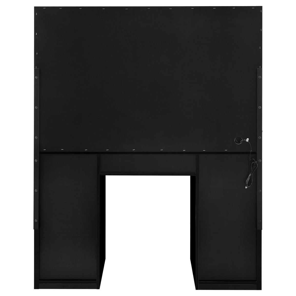 Acena Black High Gloss 7-Drawer Vanity Set with Lighting from Coaster - Luna Furniture