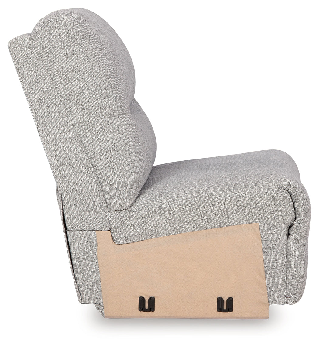 Acklen Place Alloy Armless Chair from Ashley - Luna Furniture