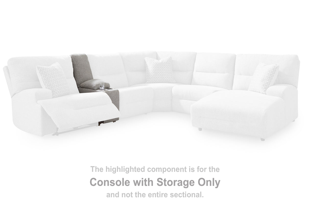 Acklen Place Alloy Console with Storage from Ashley - Luna Furniture