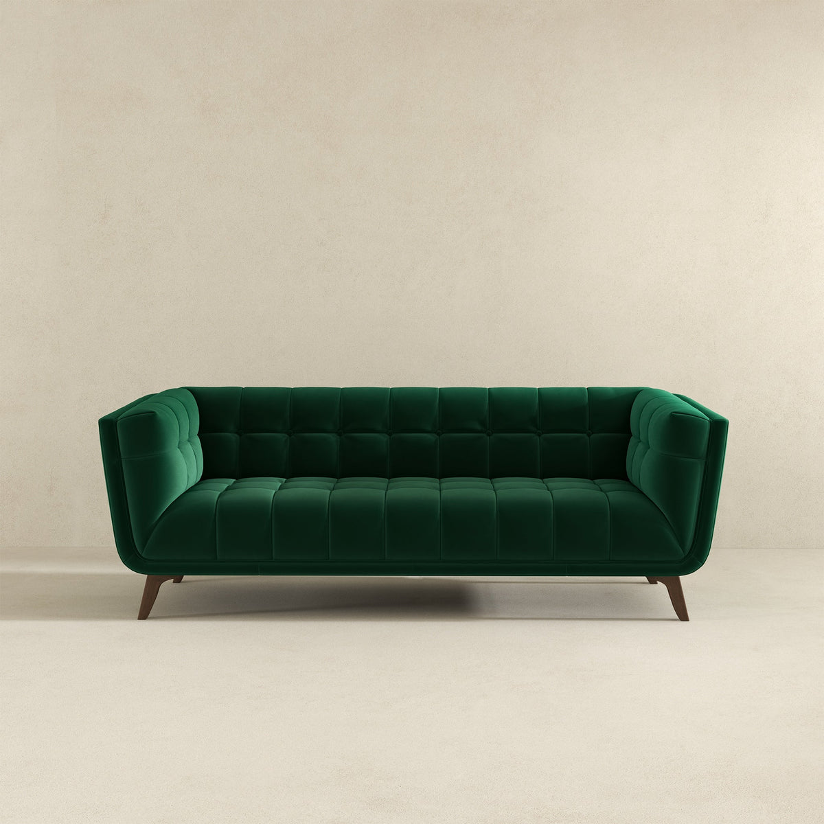 Addison Green Large Velvet Sofa from Ashcroft Furniture - Luna Furniture