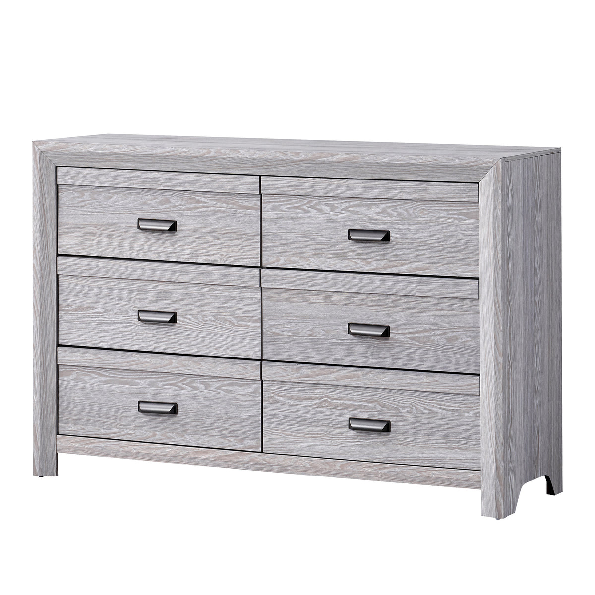 grey driftwood dresser Camaflexi BJ407 Baja Dresser, 6 Drawer, Grey