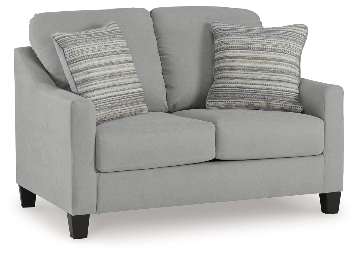 Adlai Shadow Sofa, Loveseat, Chair and Ottoman from Ashley - Luna Furniture