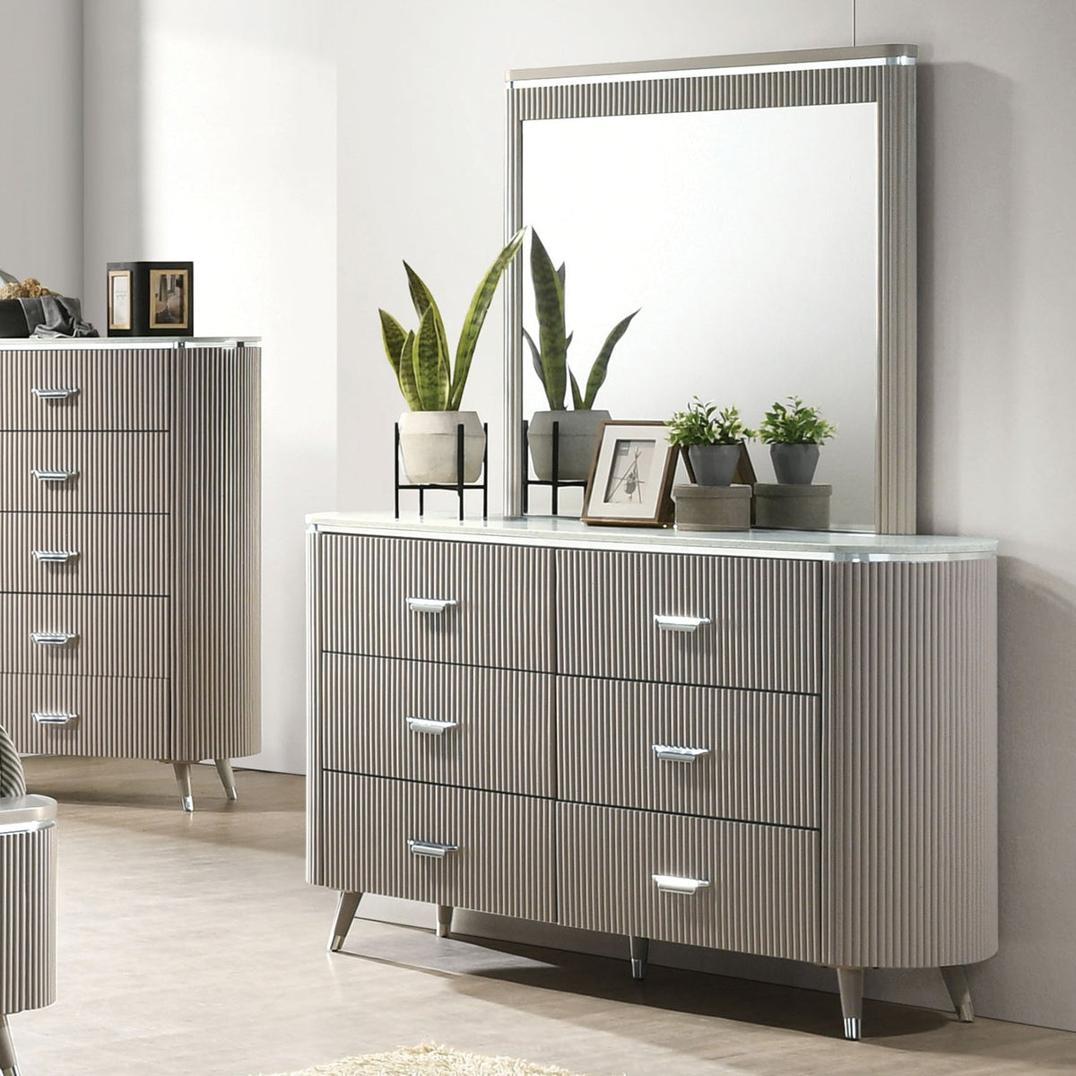 Aldridge Light Gray Dresser Luna Furniture Aldridge Light Gray Dresser Luna Furniture