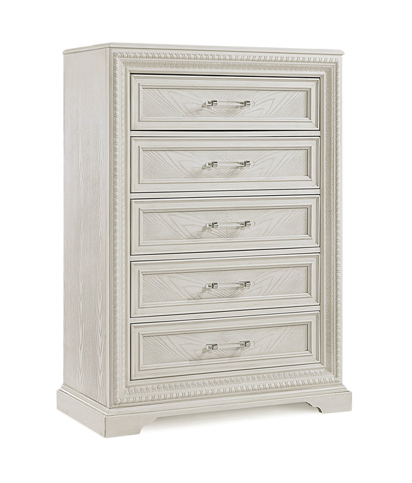 Alexandria Antique White Chest