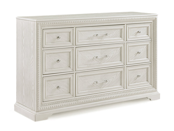 Alexandria Antique White Dresser