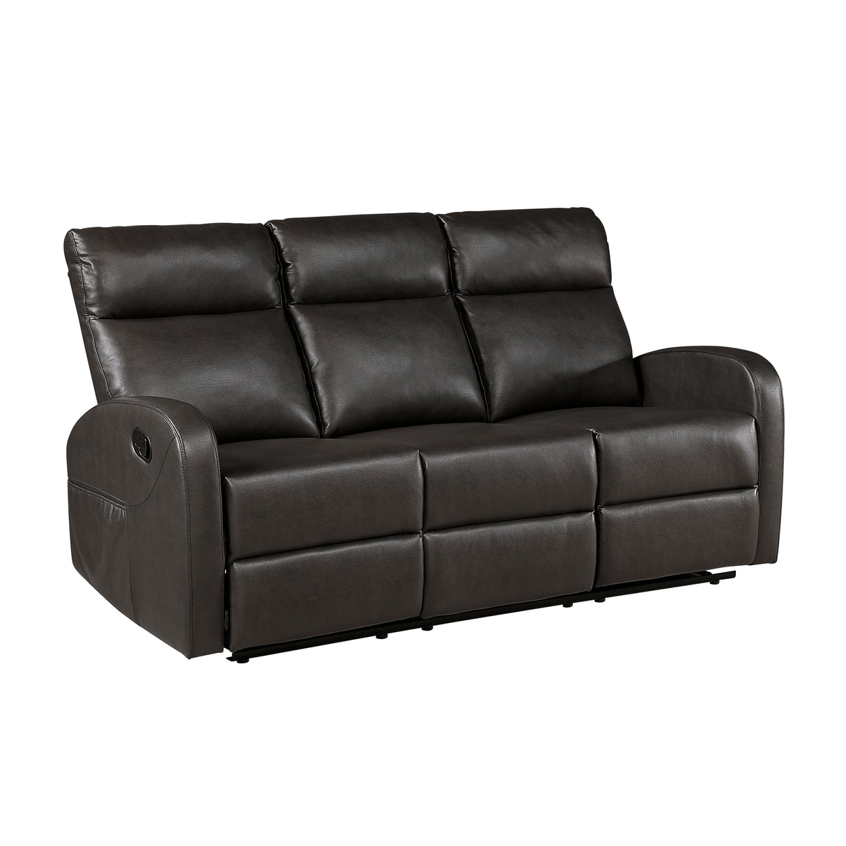 Allen Espresso 2-Piece Reclining Living Room Set from Homelegance - Luna Furniture